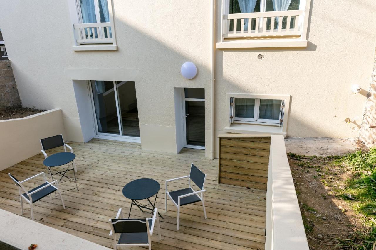 Le Belem : Chambre Spacieuse Avec Sdb Privative, Cuisine Et Salon Partages, Terrasse, Proche Facs Et Centre Brest Dış mekan fotoğraf
